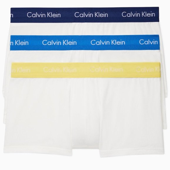 Calvin Klein Other - CALVIN KLEIN 3 PACK MEN 2XBLUE YELLOW SIZE L